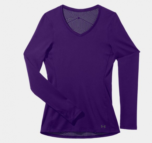 Under Armour ColdGear Infrared V-Neck Long Sleeve Sweatshirt for women price